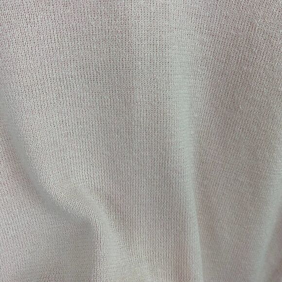 Sag Harbor Sequins Ice Pink V Neck Sweater Size Large - Picture 5 of 5
